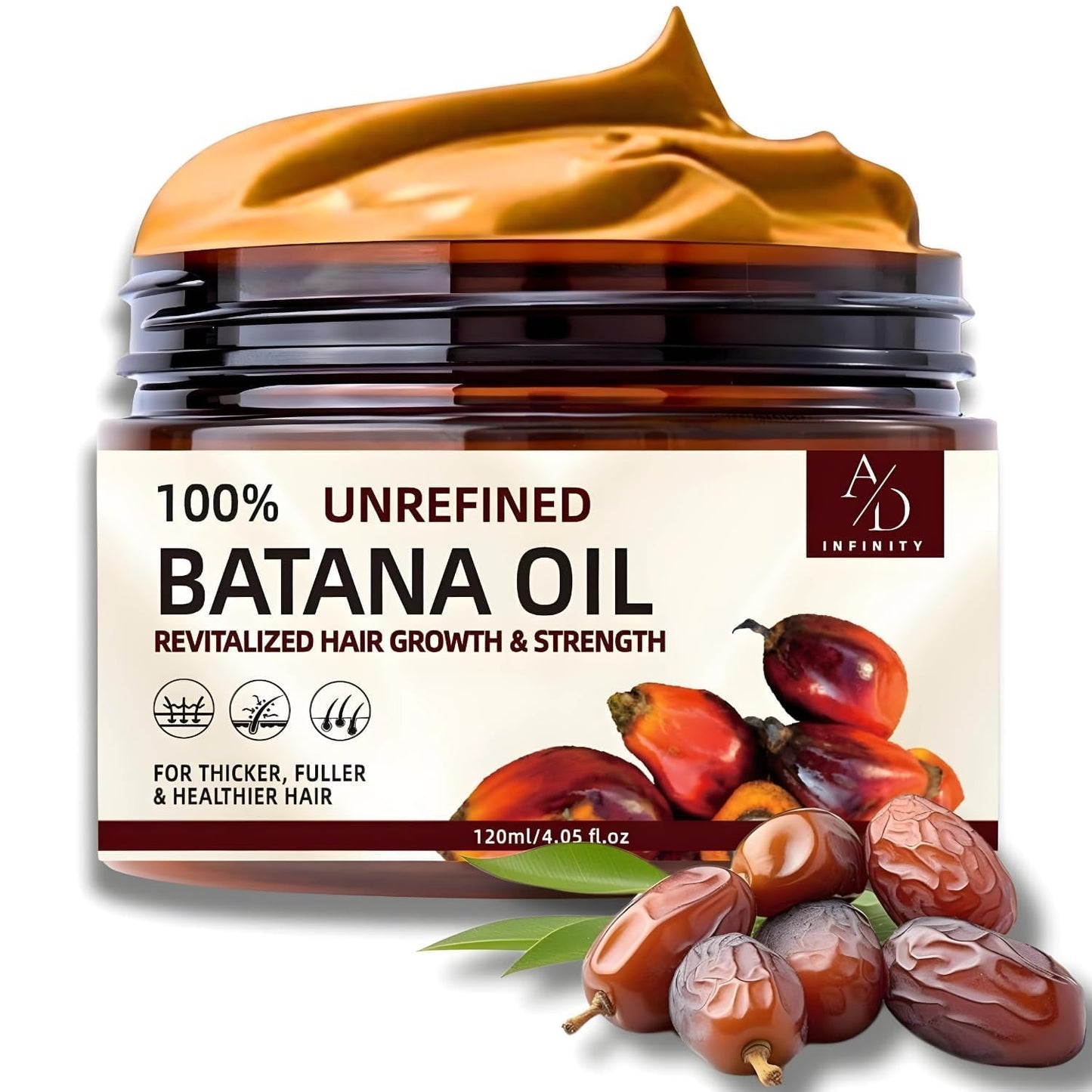 100% Raw & Unrefined Batana Oil