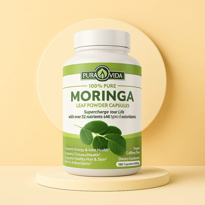 Moringa Leaf Powder Capsules